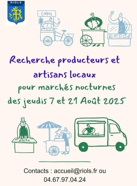 Marchés nocturnes Riols