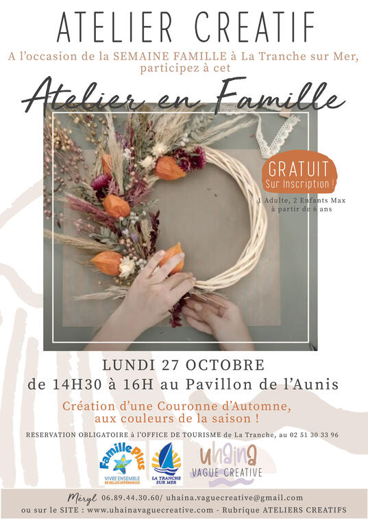 Atelier famille Octobre 25