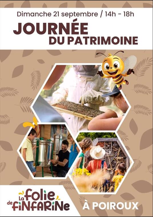 Affiche JEP Folie de Finfarine