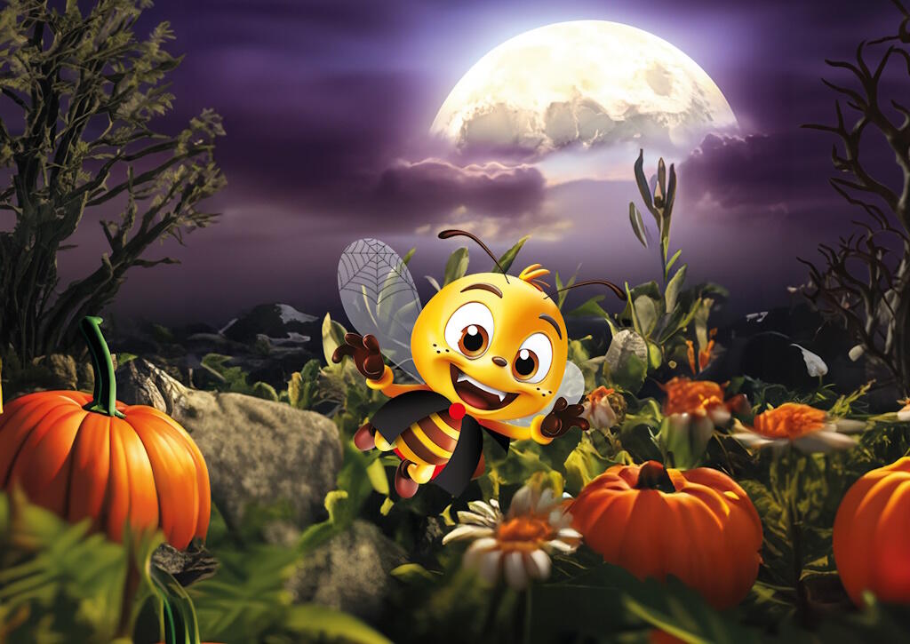 Folie_de_finfarin_abeille_halloween2