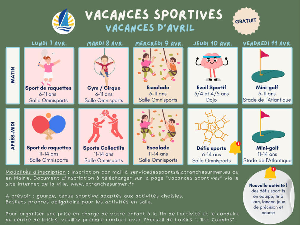 Prog vac sportive allégée - vac sportives vac fév 2025