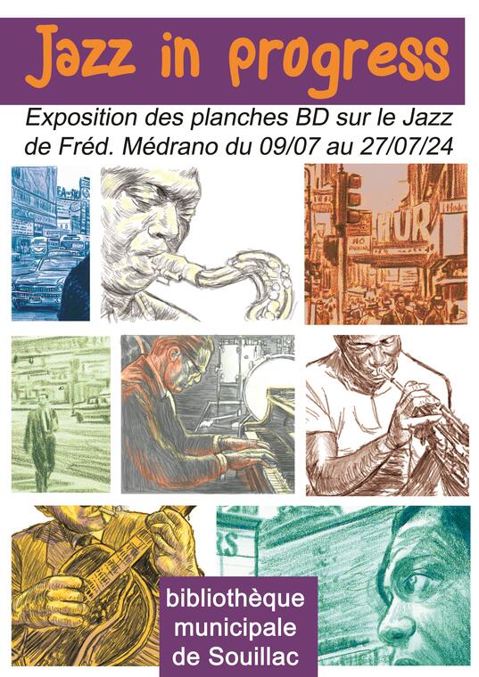 090724 au 270724 – expo jazz – biblio de souillac