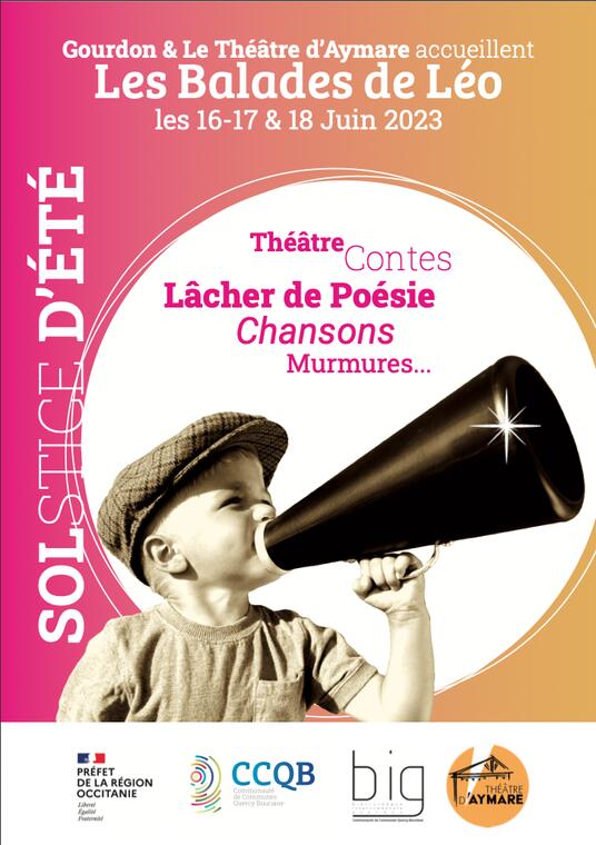 Affiche Balades de Léo Solstice d'été