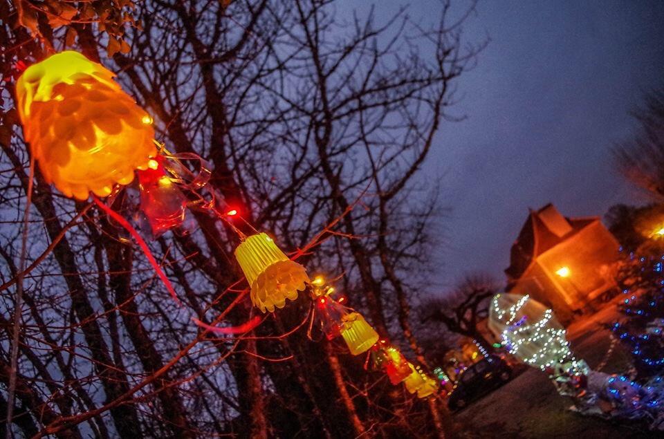 Illuminations de Noël à Lunegarde