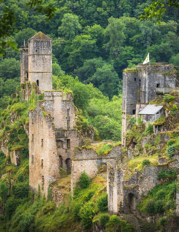 Tours de Merle -  M. Seimbille - Dronieguy - Vallée de la Dordogne