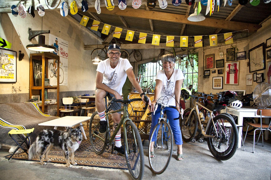 LA BICICLETA RAVITO, SOUILLAC, QUERCY, LOT.