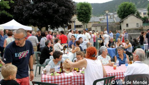 Guinguettes fermières à Mende