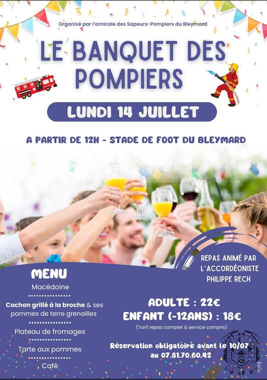 juillet - 14 - banquet