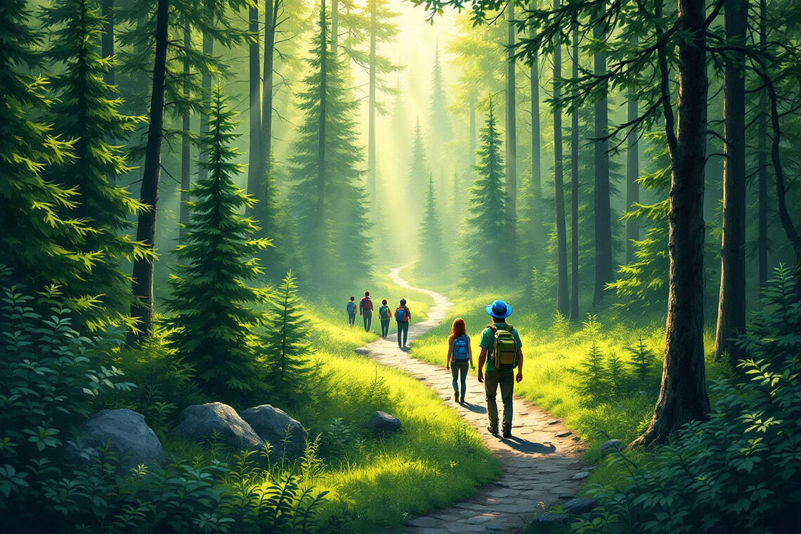 SORTIE NATURE EN FORÊT : FAUNE, FLORE AU CRÉPUSCULE ET PIQUE-NIQUE