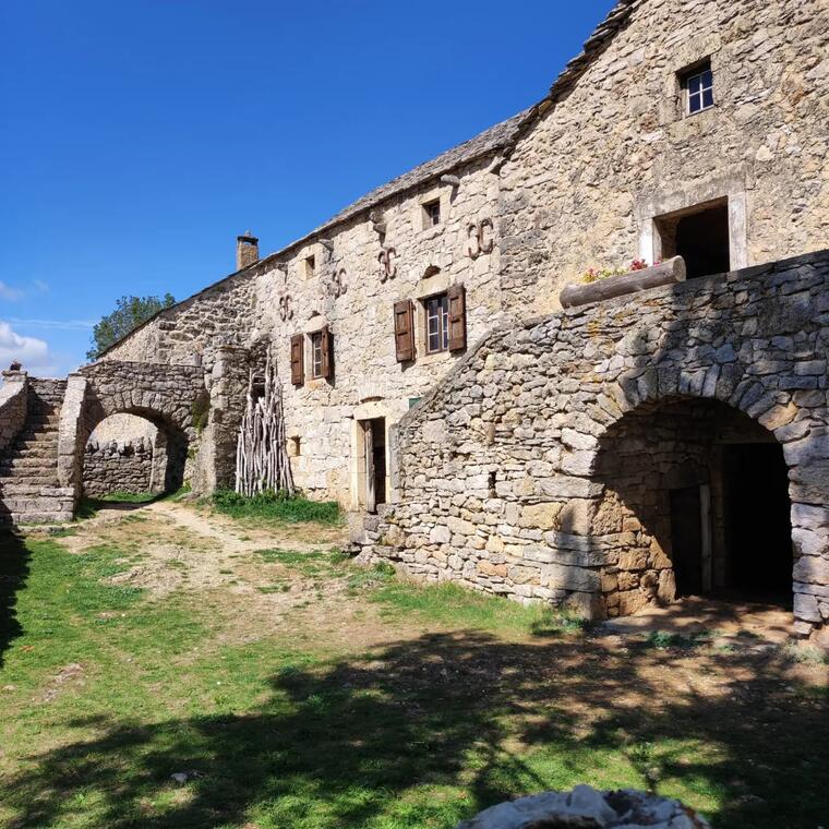 Ferme caussenarde d'autrefois