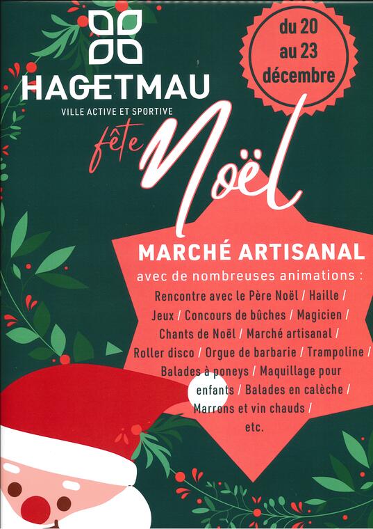 Marché Noël Hagetmau 2024