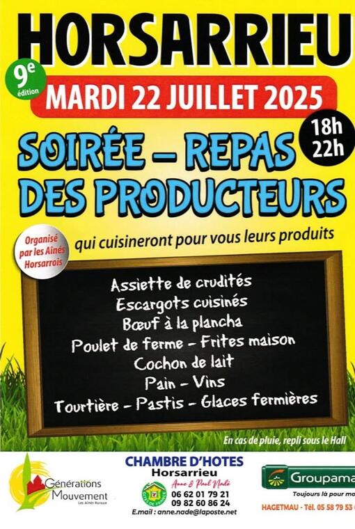 Marché de producteurs Horsarrieu