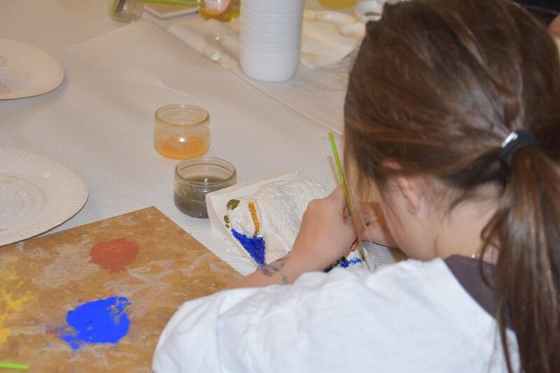 Atelier en famille Les couleurs au Moyen Âge