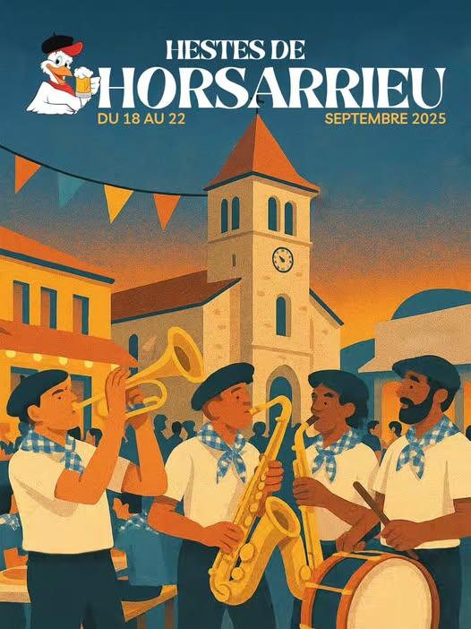 Affiche Fêtes Horssarieu 2025