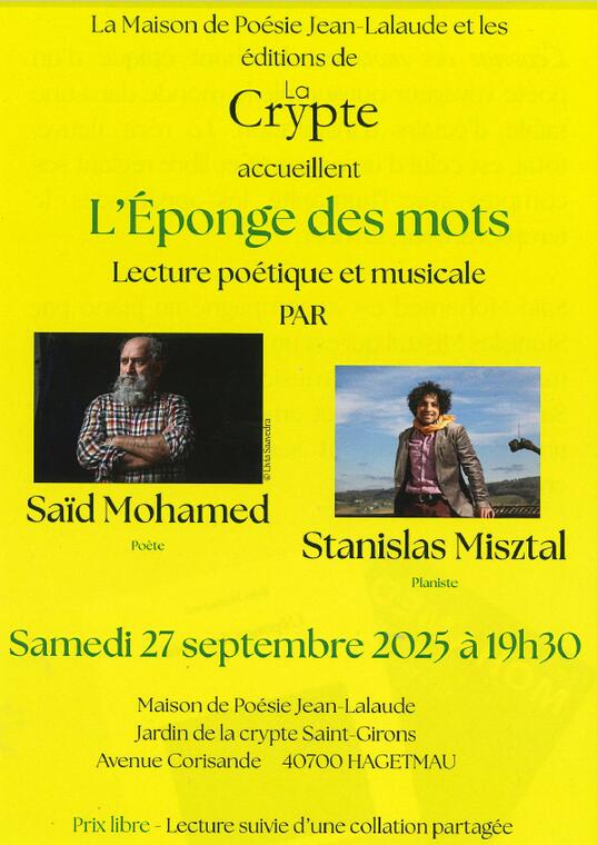 L'éponge des mots