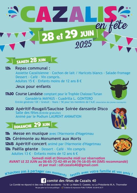Cazalis en fête