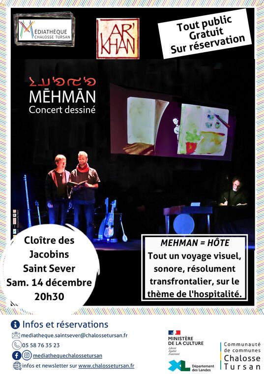 Concert dessiné Mehman