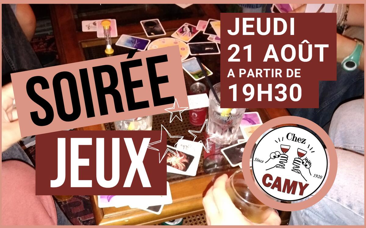 Jeux Camy août 2025