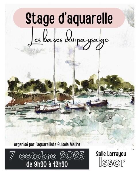 Stage d'aquarelle