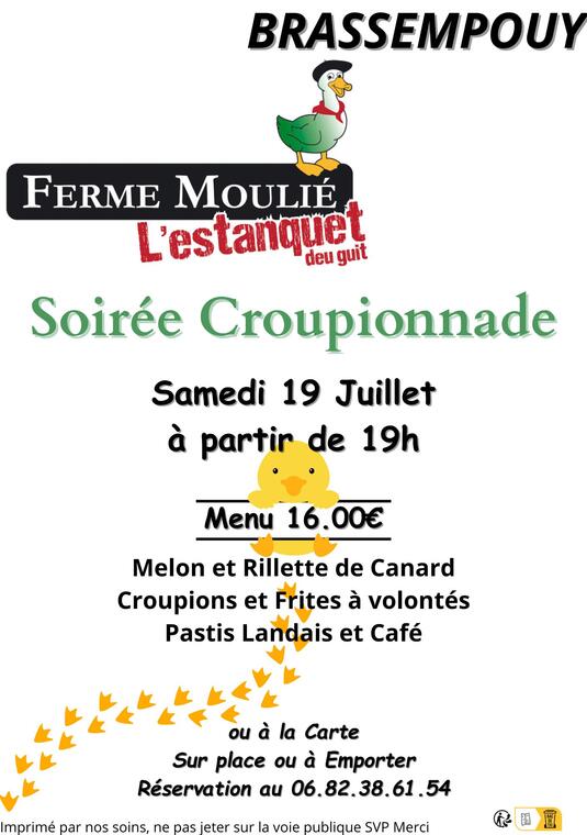 Soirée Croupions Réseaux Sociaux