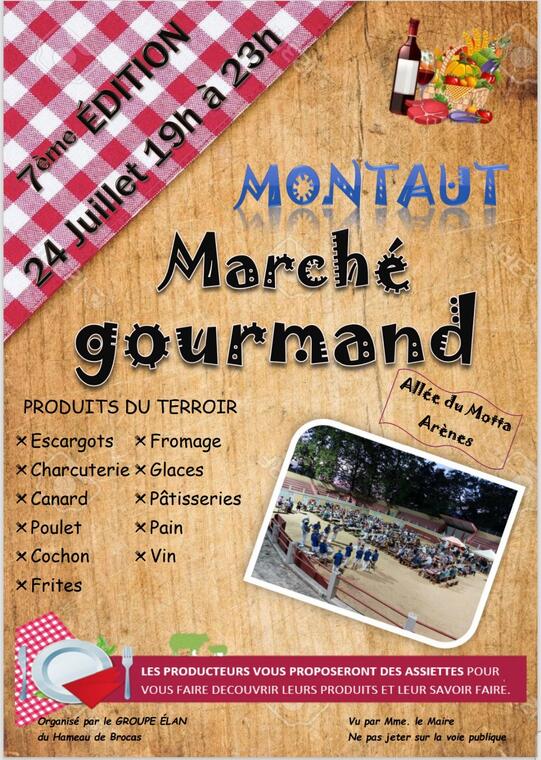 Marché Gourmand Montaut