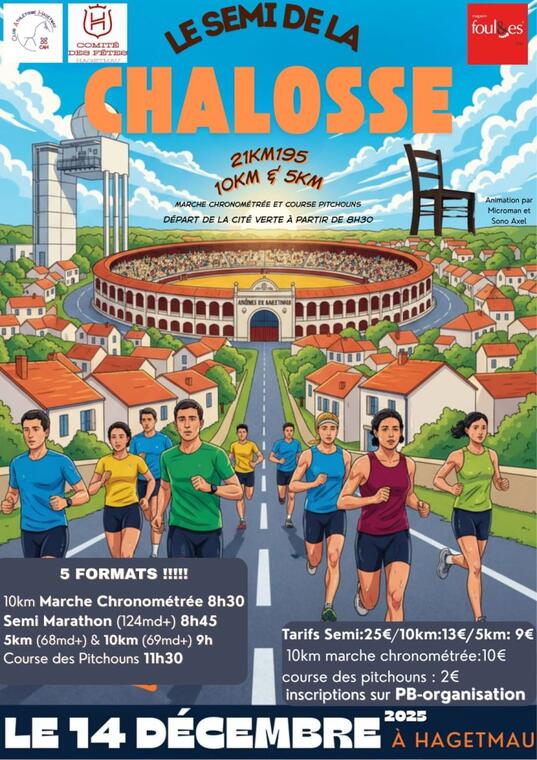 semi-marathon chalosse