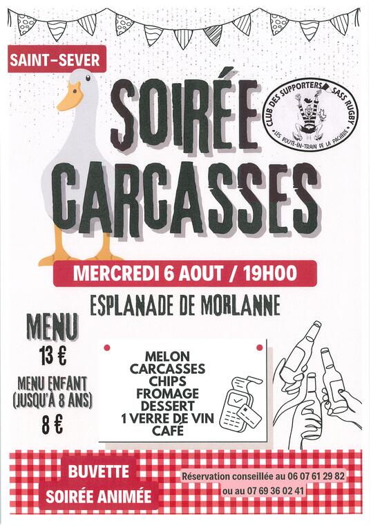 Soirée Carcasses
