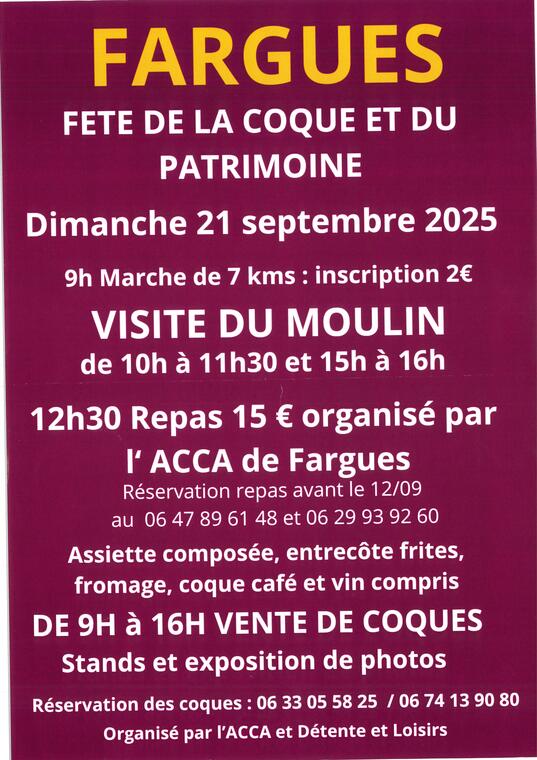 Fête Coque et patrimoine