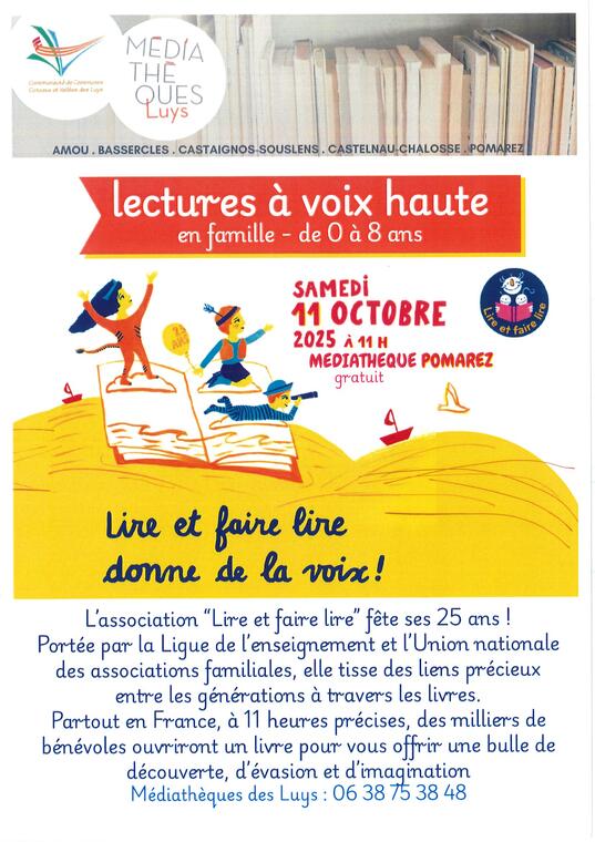 lectures à voix haute