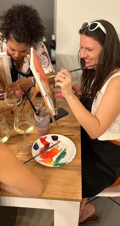 Peinture & Apéro à Pimbo