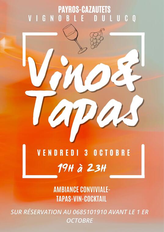 Vinos y tapas