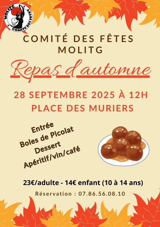 Affiche de l'Action de grâce avec des feuilles d'automne - 1
