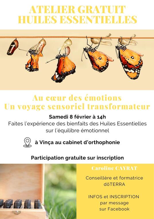 atelier huiles essentielles