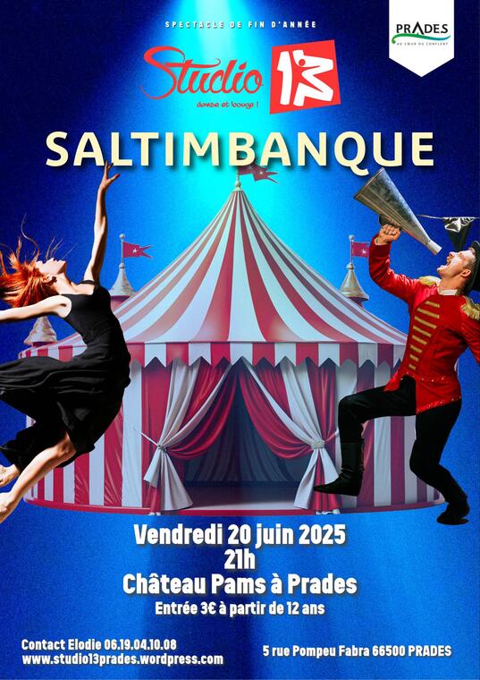 affiche spectacle 2025