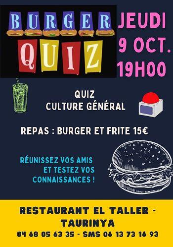 burger quizz