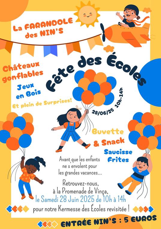 fête des écoles vinça