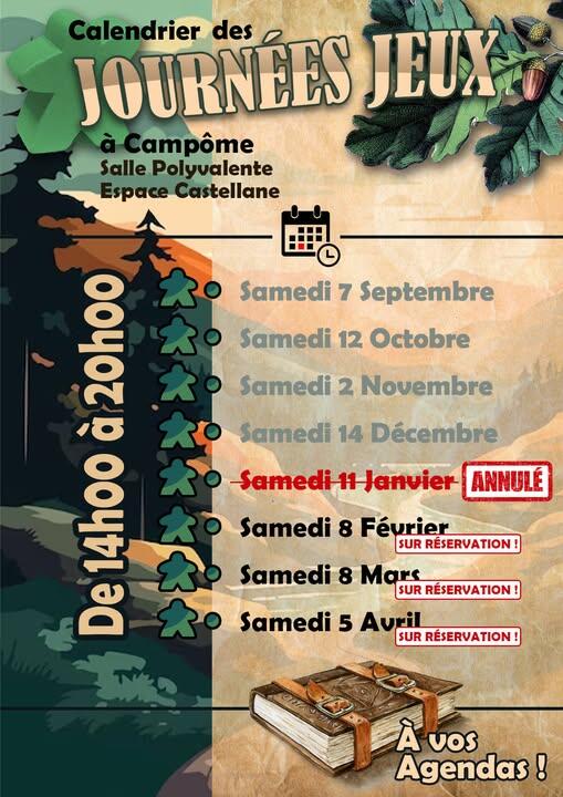 journées jeux campome