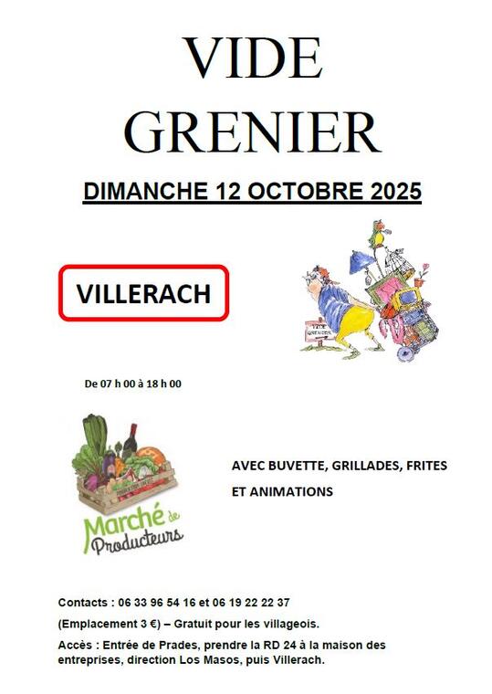 vide grenier villerach