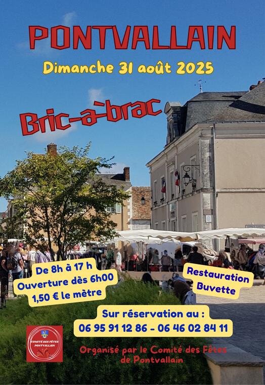 Affiche bric-à-brac 2025 - 1