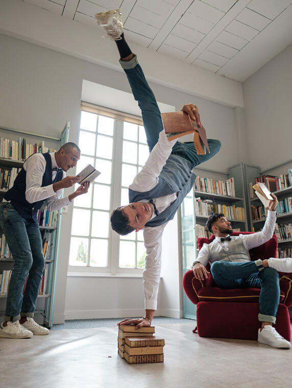 Affiche Danse avec les livres