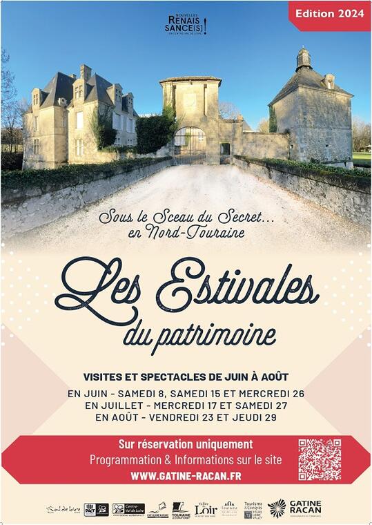 AFFICHE ESTIVALES DU PATRIMOINE 2024