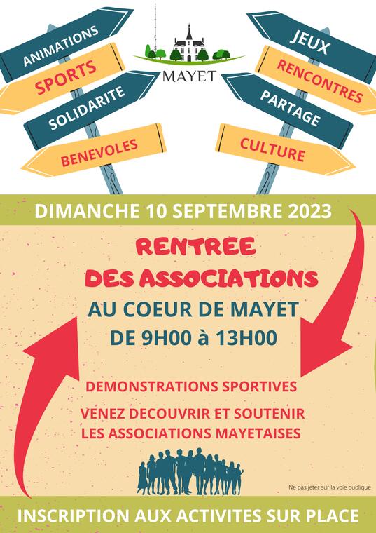 flyers de rentrée évènements