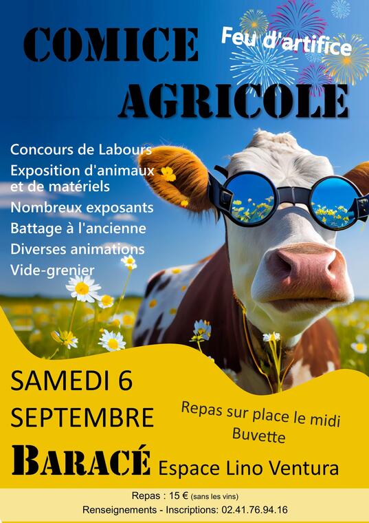 Affiche comice agricole 2025