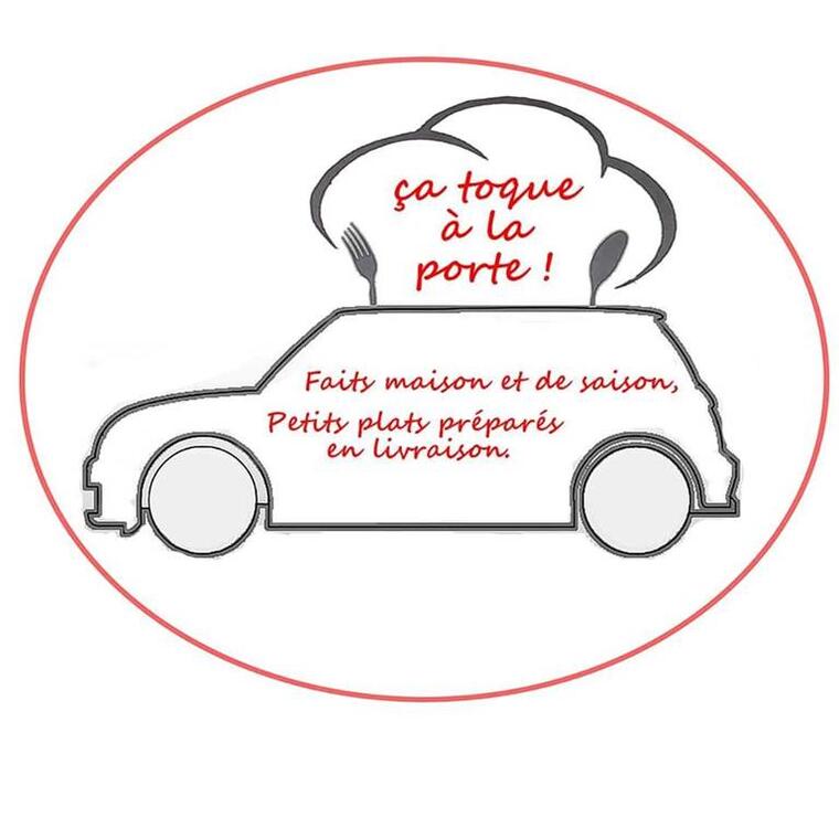 ça toque à la porte logo