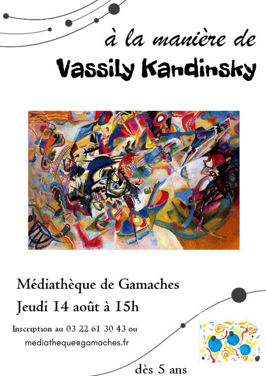 À la manière de Kandinsky 2025