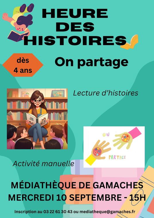 091025 - GAMACHES - Heure des histoires