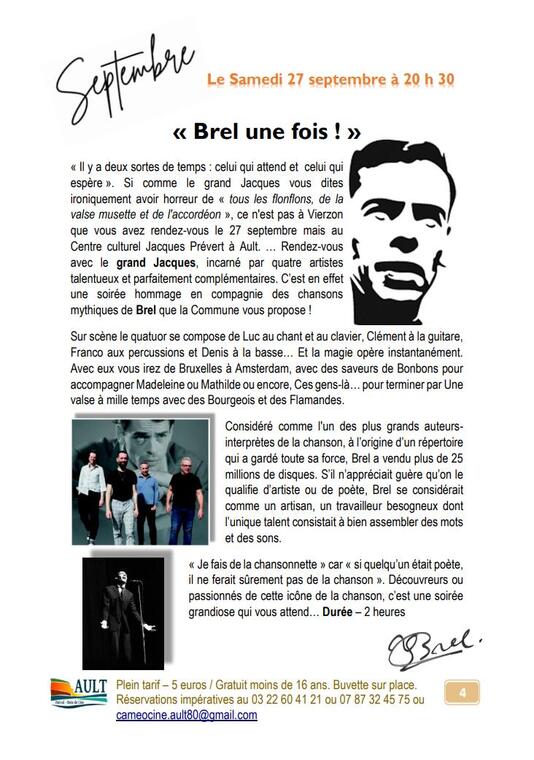 092725 - AULT - Brel une fois
