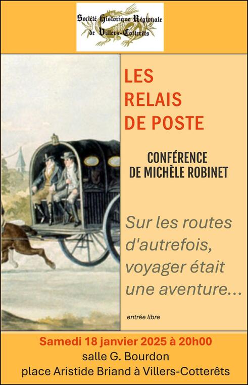 Affiche Les Relais de poste