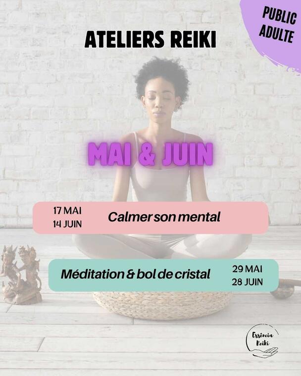 Atelier Reiki Mai-juin