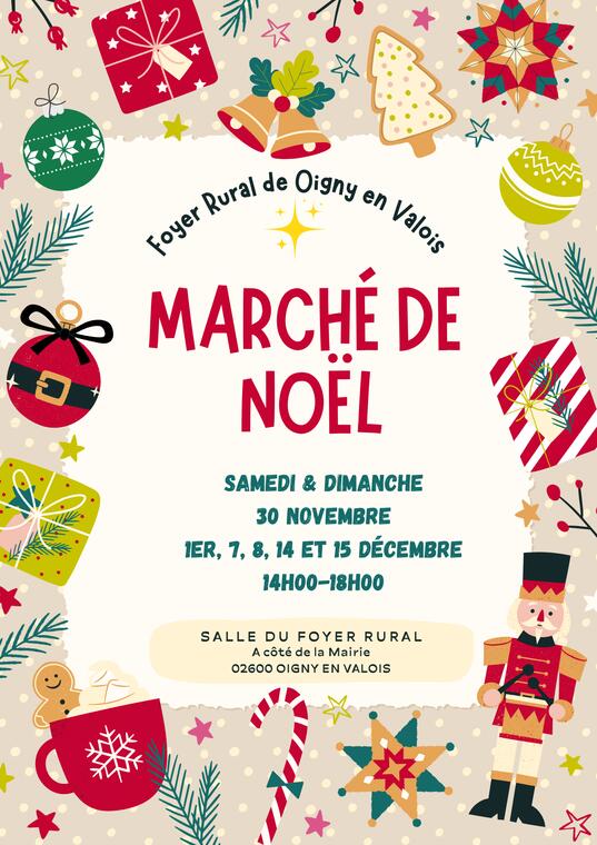 MarchÃ© de NoÃ«l de Oigny en Valois (Ã©dition 2024)